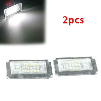 2GAB 18 LED numura zīme Gaisma 6000K White LED numura zīme Lampas Spuldzes Mini Cooper S R50, R52 04-08 R53 01-06