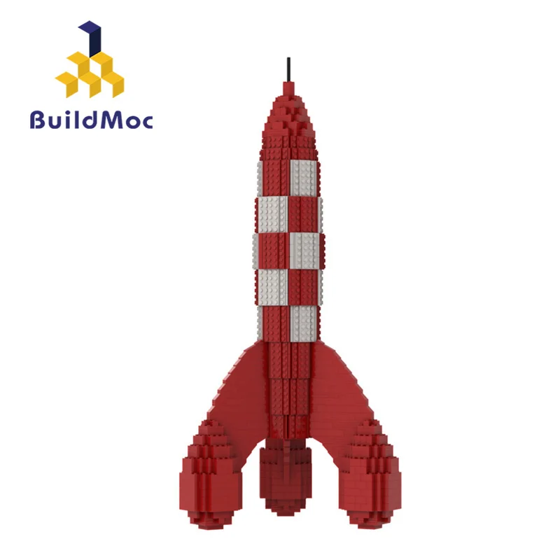 KM 14576 Mēness Raķešu Buliding Bloku Komplekts Karikatūra Piedzīvojumiem Ceļojumā Kosmosa Raķešu Zēni Grils Smadzeņu Spēle DIY Ķieģeļi Ziemassvētki Rotaļlietas